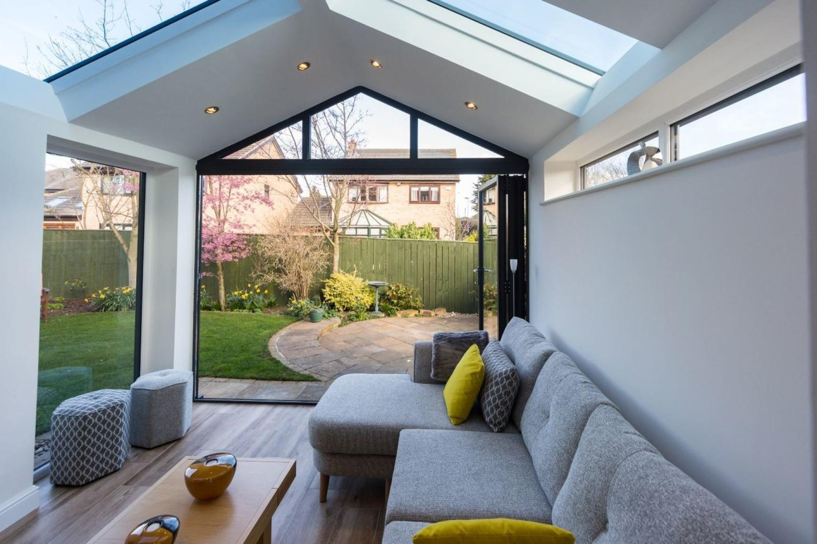 conservatory conversion with bifold doors